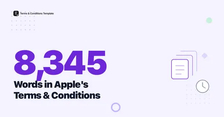 8,345 Words: Apple's Terms and Conditions Length in 2026