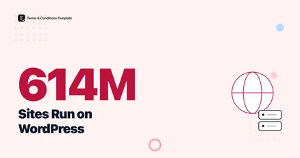 614M Sites Run on WordPress: Blog Count Data 2026