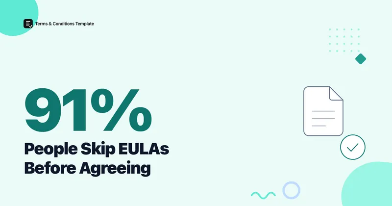 91% Skip EULAs Before Agreeing (2026 Data)