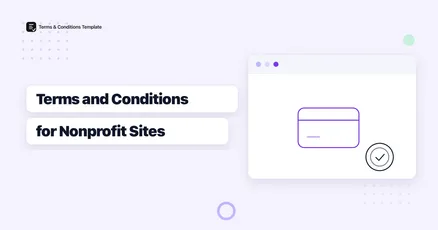 Terms and Conditions for a Nonprofit or Donation-Based Website