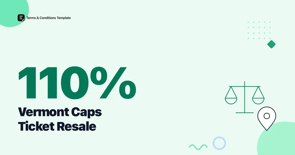 Vermont Caps Ticket Resale Prices at 110% of Face Value